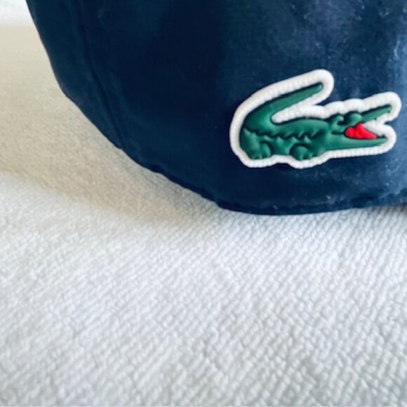 (NWT) LACOSTE Sport, “Miami Open” Tennis Hat, Cap, Blue, Size L - Picture 7 of 8